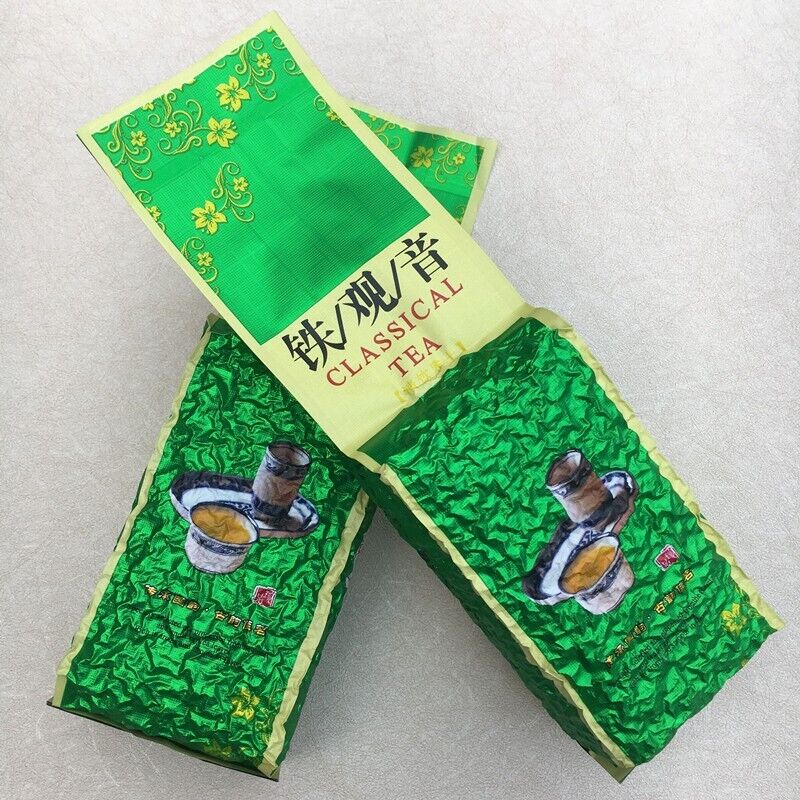 Organic Chinese Anxi Tie Guan Yin Tea Oolong Tea TieGuanYin Ti Kuan Yin 250g