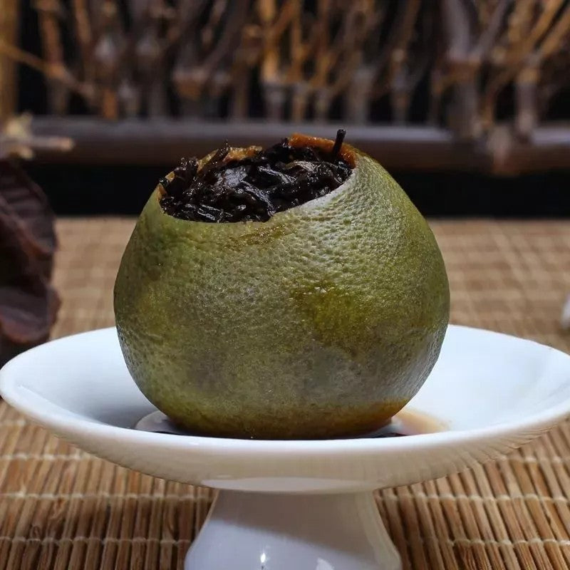 500f Palace Orange Peel ChenPi Citrus Puer Pu'er Puerh Ripe Loose Tea