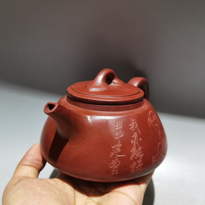 vintage chinese yixing purple clay teapot zisha ceremony fashion gift teaware