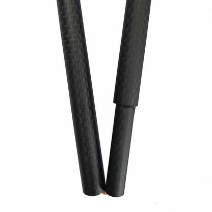 Tent Support Rod Pole Ultralight Lightweight Carbon Fiber Sturdy Stiff 125-28 CM
