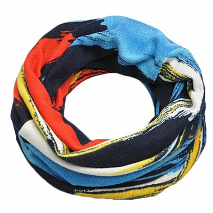Skiing Hat Warm Winter Skating Skull Cap Beanie Fleece Scarf Snowboard One Size