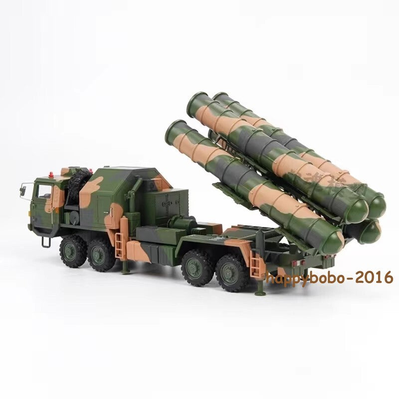 1:35 China HQ-9 Air Defense Missile Vehicle Alloy Launch Vehicle Model Finished