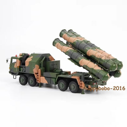 1:35 China HQ-9 Air Defense Missile Vehicle Alloy Launch Vehicle Model Finished