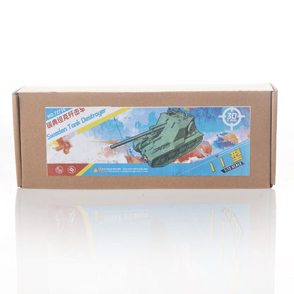SSMODEL SS72736 1/72 25mm Military Model Kit Sweden Tank Destroyer Pvkv II