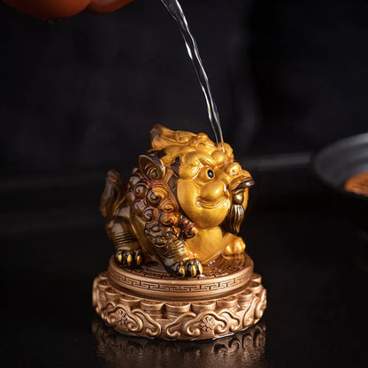 Pixiu-Color Changing Tea Pet Decoration Play Tea Ceremony Kung Fu Tea Set