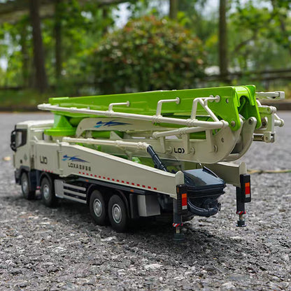 1:35 48CM LOXA L10 EST Concrete Pump Truck Construction Equipment Diecast Model