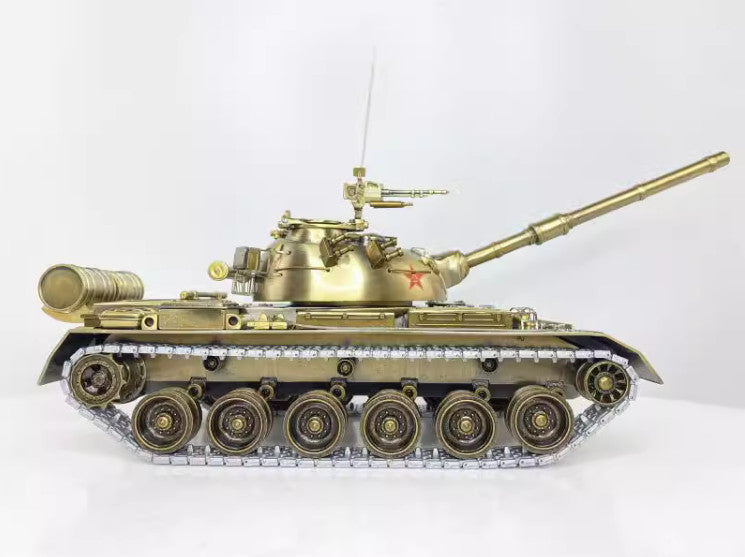 1:30 35CM CHINESE TYPE 88 Main Battle Tank & Stand Diecast Military Armor Model