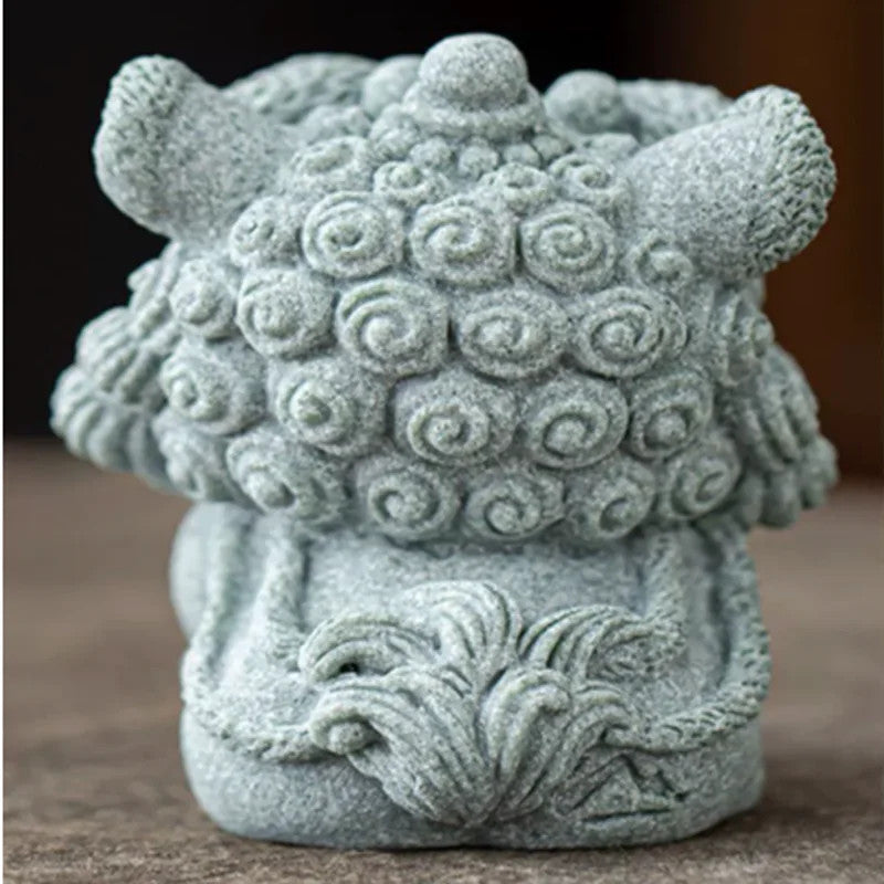 Chinese Tea Pet Ornaments Animal Tea Figurine Decor Sculpture Teaware Accessorie