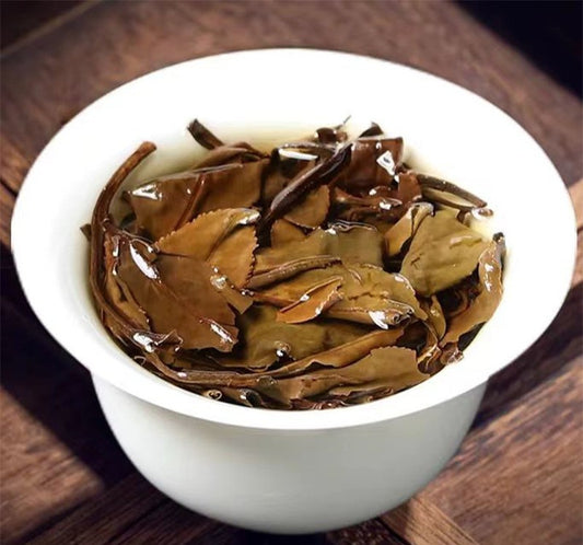 357g 2023 Aged White Tea Pu'er White Tea Fuding Tea Cake Rich Aroma Tea cake