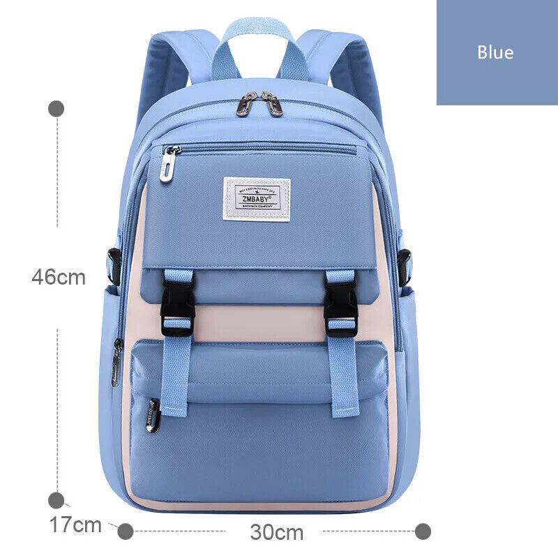 High School Bags Girls Studen Pockets School Backpack Teenage Girl Backpack