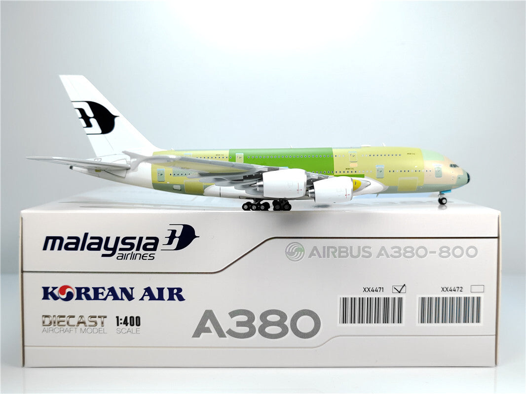 1:400 JC Wings malaysia airlines A380 Passenger Airplane Diecast Aircraft Model