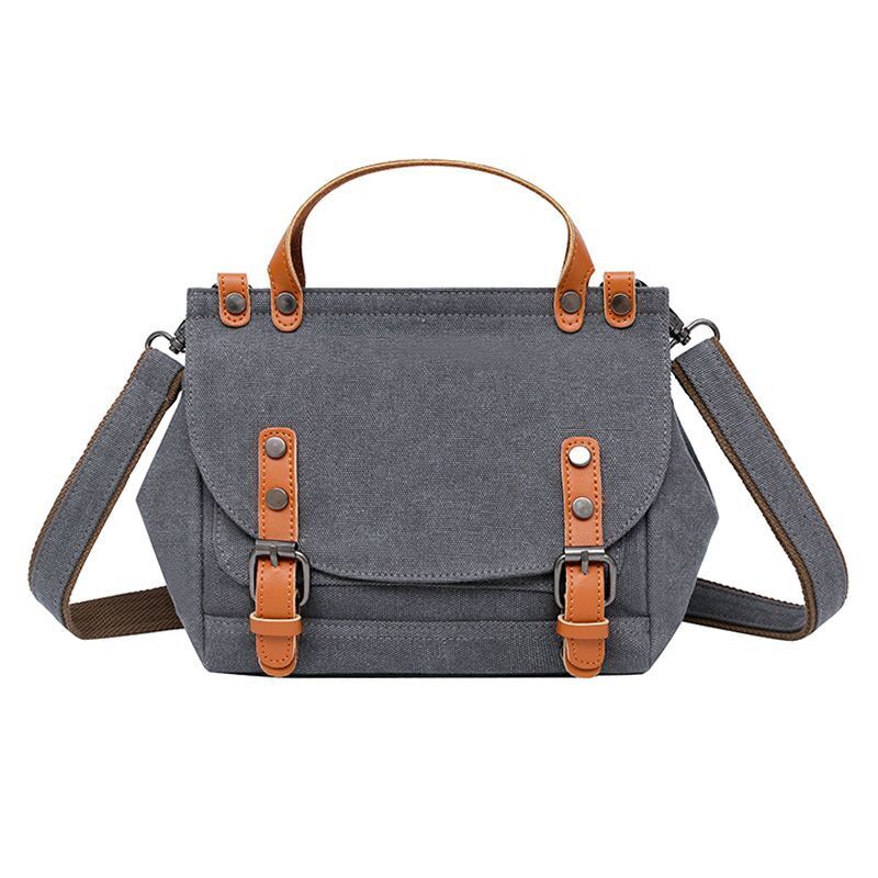 Canvas Hobos Bag Small Handbags Female Purse Shoulder Bags Traveling 22*20*10CM