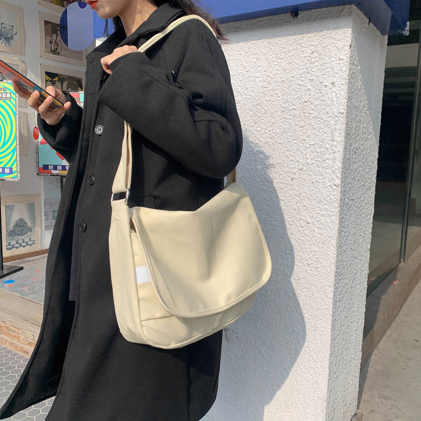 Women's Shoulder Bags Ladies Crossbody Bag Young Student School Bookbag