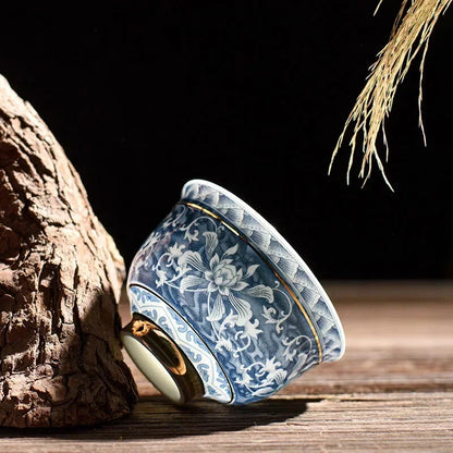 1pc Porcelain Tea Cup Small Tea Bowl Ceramic Phnom Penh Tea Bowl Single Cup