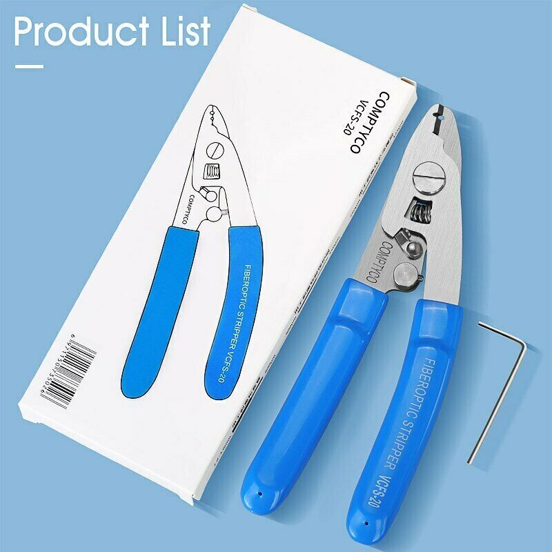Stainless Steel VCFS-20 Two-port Fiber Optical Stripper Pliers Wire Stripper
