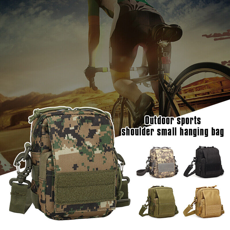 Sports Shoulder Small Bag Men's Military Backpack Outing Crossbody Bag Outdoor