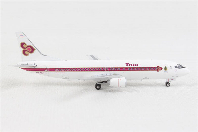 Phoenix Thai Airways for Boeing 737-400 HS-TDH King’s logo 1/400 plane Pre-built