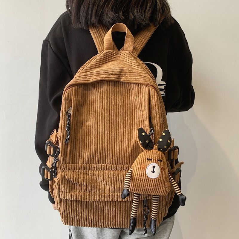 Large Backpacks Solid Zipper Purse Traveling Bags 33*17*43 CM Oxford Nylon Black