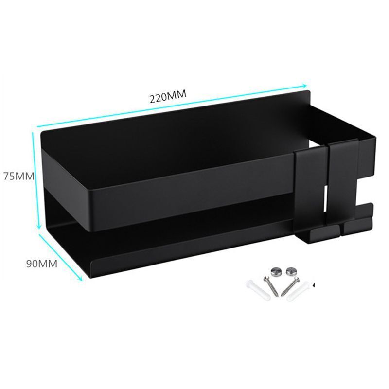 Bathroom Shelves Steel Movable No Drill Organizer Shower Support Storage Holders