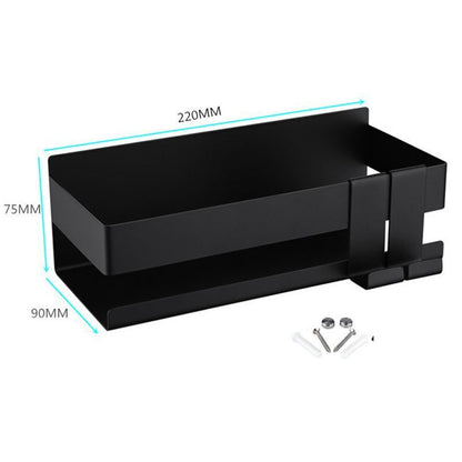 Bathroom Shelves Steel Movable No Drill Organizer Shower Support Storage Holders