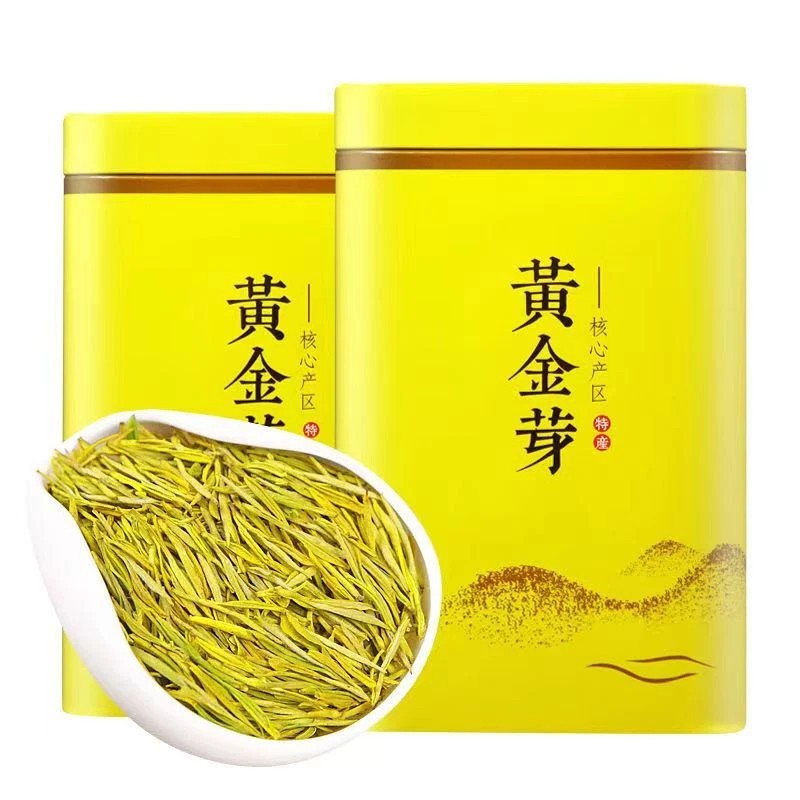 250g ZheJiang Anji White Tea Super Golden Bud Gold Leaf longjing green tea