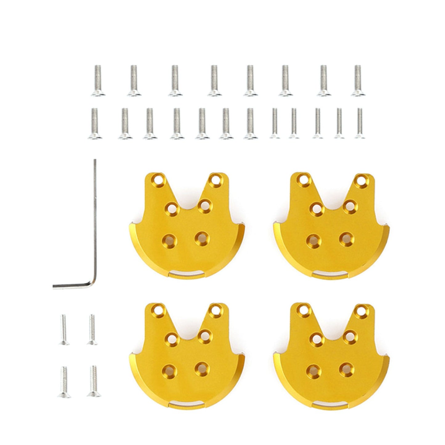 Aluminum Motor Mount Base Protective Plate Set For DJI Phantom 3/2 Drone RC Part