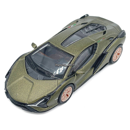 1/64 Lamborghini Sian FKP 37 Model Toy Car Alloy Metal Diecast Toy Vehicle Green