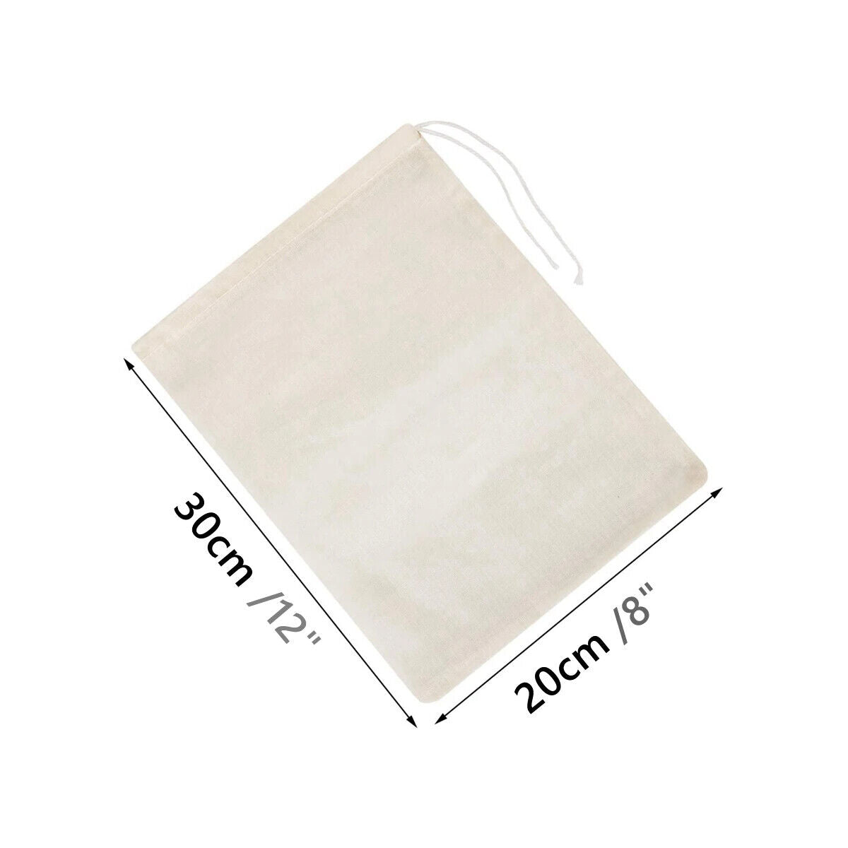 Strainer Bags Fine Nylon Reusable Nut Milk Unbleached Food Cheese Yogurt Filters