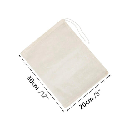 Strainer Bags Fine Nylon Reusable Nut Milk Unbleached Food Cheese Yogurt Filters