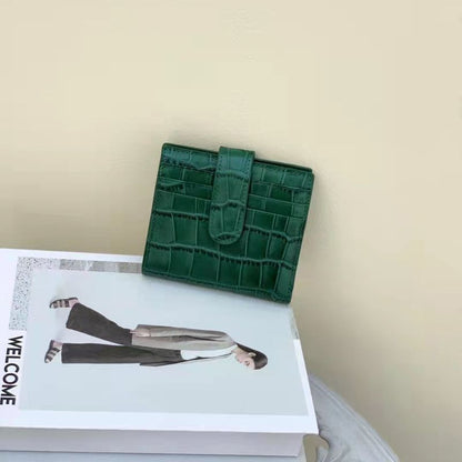 Durable Wallet Handbag Synthetic Leather Cardholder Wallet Card Bag 11*8*2cm 1PC