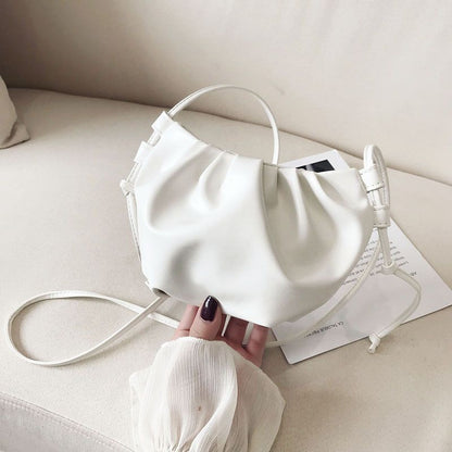 Shoulder Bag Fashion Messenger Bag Mini Cloud Purse Single Strap Handbags Zipper