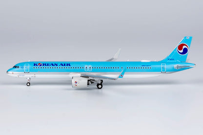 1:400 NG Model KOREAN AIR AIRBUS A321neo Passenger Plane Diecast Aircraft Model