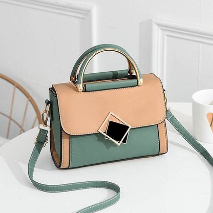 Shoulder Bag Fashion Color Contrast Small Square Bag High Quality 1 Shoulder Bag