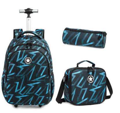 Kids Bag Wheels School Backpack Children School Backpack Girls Travel Bags