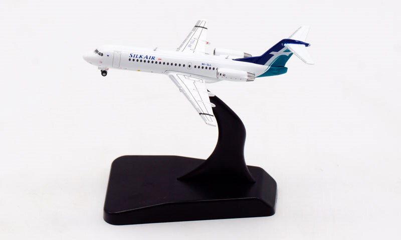 JC Wings SILK AIR Fokker-70 9V-SLL 1/400 DIECAST Aircraft Pre-built Model