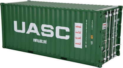 1:20 UASC Shipping Container Model Abs Resin & Wood Toy Home Decoration Gift