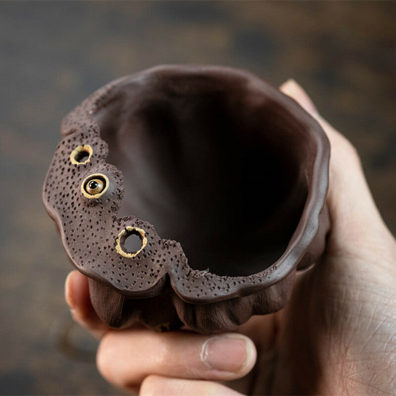 Master Tea Cup Traditional Handmade Craft Real Yixing Zisha Kungfu Teacup 110ml
