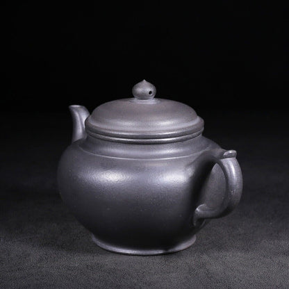 Chinese Yixing Zisha Clay Handmade Exquisite Teapot （笑樱 底款：金鼎商标）