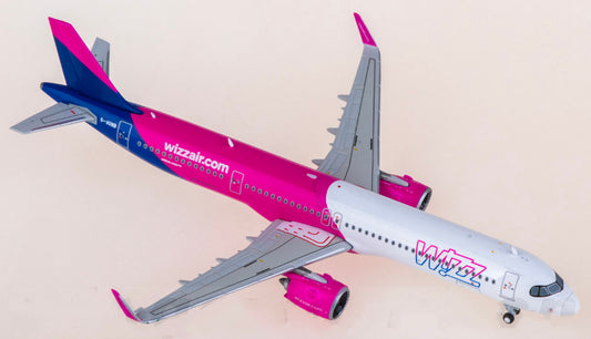 1:400 Geminijets Wizz Air Airbus A321neo N77022 Passenger Airplane Diecast Model