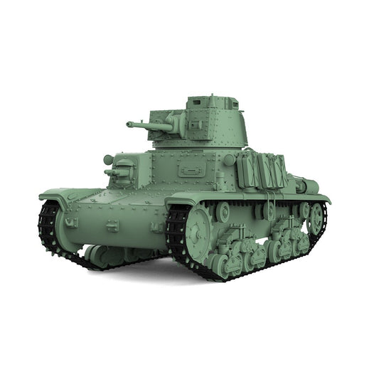 SSMODEL 1/87 HO Scale Railway Military Model Kit German Pz.kptw.M15 Medium Tank