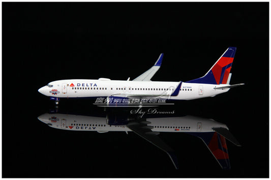 1:400 GeminiJets DELTA BOEING 737-800 Passenger Plane Diecast  Aircraft Model