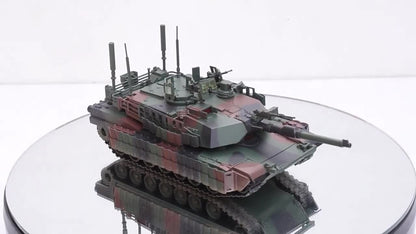 1:72 M1A2 Tusk II Military Tank Model Diecast US Armored Vehicle Collectible