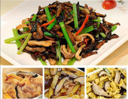 Dried Shiitake Mushrooms Wooden Organic Kitchen Food Natural Fungus 50-500g