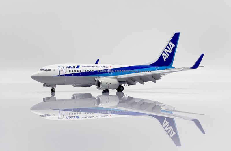 1:200 JC Wings ANA BOEING B737-700 Flap Down Airplane Diecast Aircraft Model