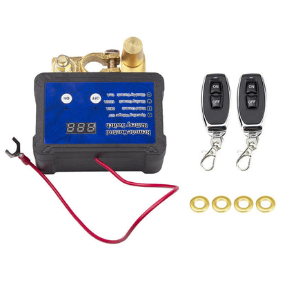 1PCS New Remote Battery cut off switch 12v With an LED voltage display
