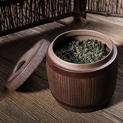 Sealed Tea Jar With Lid Real Yixing Zisha Duan Clay Canister For Loose Tea China
