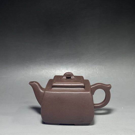 vintage chinese yixing purple clay teapot zisha ceremony teaware collection rare