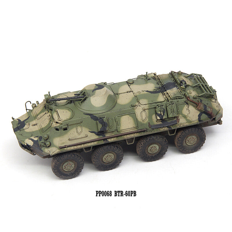 1/72 Soviet BTR-60PB BTR60 Infantry Armored Vehicle Camo Model