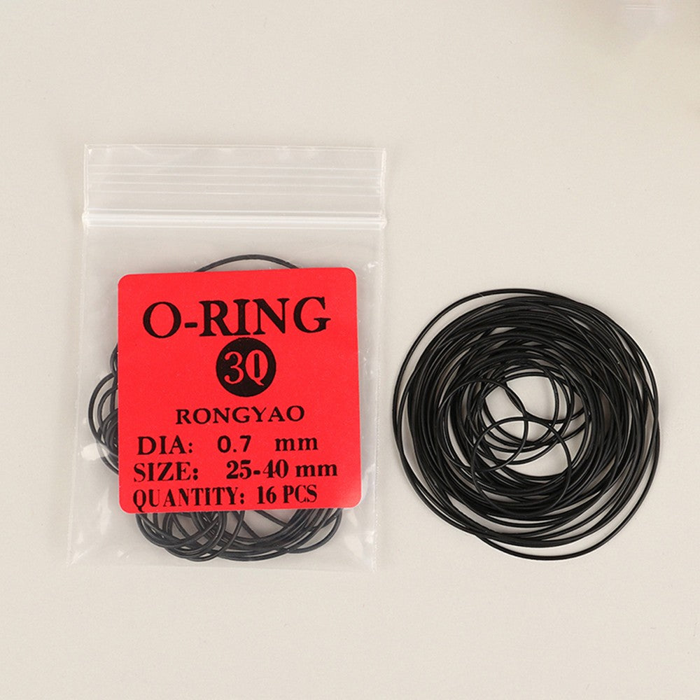 0.7mm Watch O-Ring Waterproof Rubber Cover Gaskets Watchmaker Repair Parts a