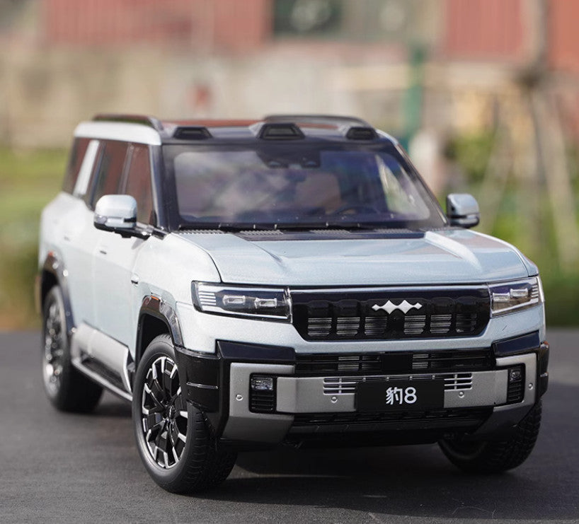 1:18 Scale BYD Formula Leopard 8 SUV Cross-country New Energy Car Diecast Model